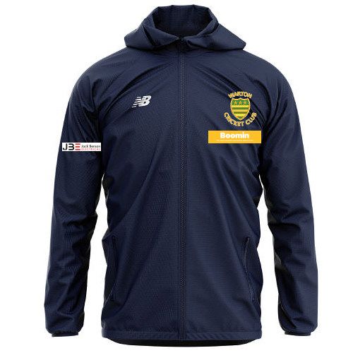 Warton CC New Balance Rain Jacket Navy  Snr