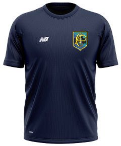 Annfield Plain CC New Balance Training Shirt Navy  Snr