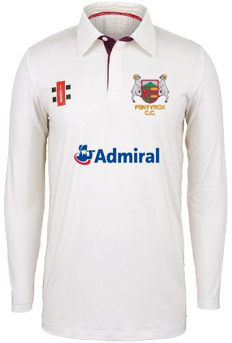 Pentyrch CC GN Pro Performance Maroon L/S Shirt Snr