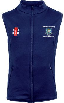 Sheffield University CC GN Navy Fleece Bodywarmer  Snr