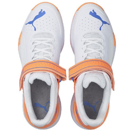 Puma 22.1 Cricket Bowling Shoes 2022 White / Neon