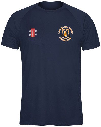 Langley Mill Cricket Club GN Navy Matrix TShirt  Snr