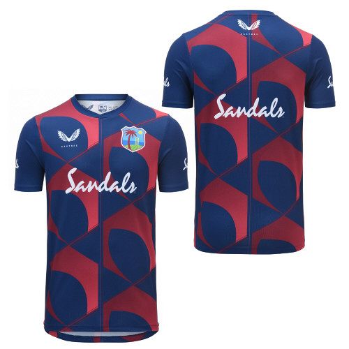 2021 West Indies Training  Cricket Shirt Snr