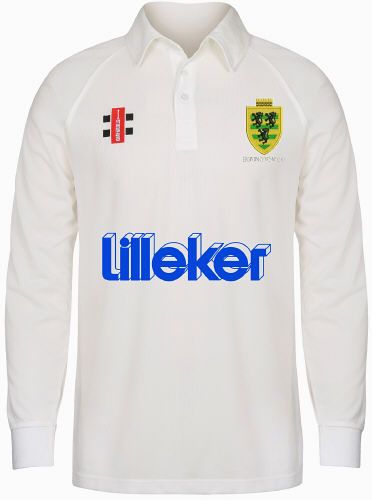 Eckington Cricket Club GN Matrix Cricket Shirt L/S Snr