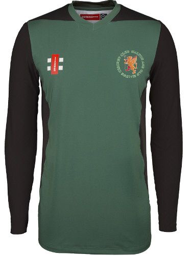 Malton & Old Malton CC GN Green Pro Performance T20 Shirt LS  Snr