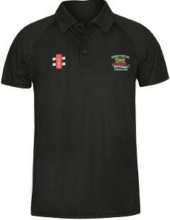 Springview CC GN Black Matrix Polo Shirt  Jnr