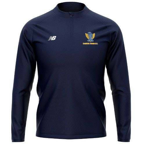 Caistor Cricket Club New Balance 1/4 Zip Mid Layer Navy  Snr