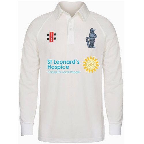 Pixie Cricket Club GN Matrix Cricket Shirt L/S Snr