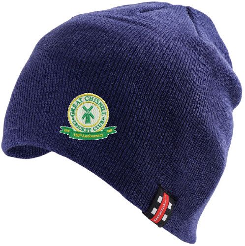 Great Chishill CC GrayNicolls Navy Beanie