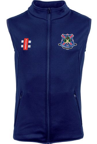 Kimberley Institute Cricket Club GN Navy Fleece Bodywarmer Snr