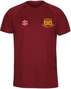 Rugeley Cricket Club GN Maroon Matrix TShirt  Snr