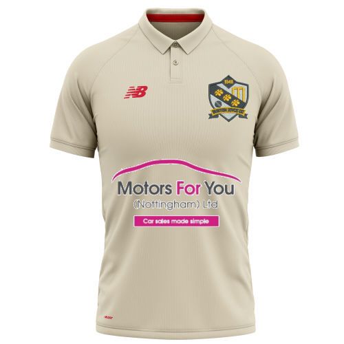 Burton Joyce CC New Balance Short Sleeve Playing Shirt Jnr