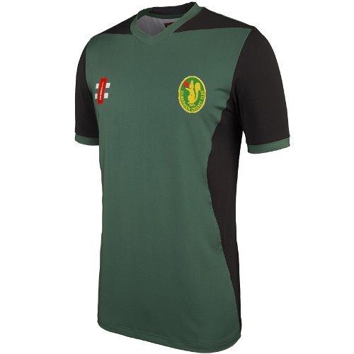 Kilmarnock Cricket Club GN Pro Performance T20 Cricket Shirt SS Green  Jnr