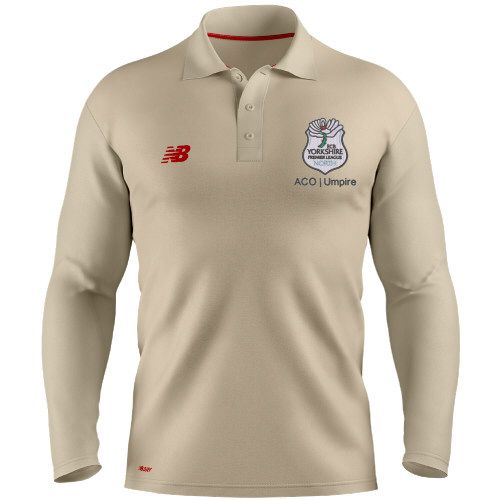 Yorkshire Umpires Premier League ACO New Balance Long Sleeve Playing Shirt Snr