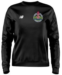 New Balance Cricket Teamwear  Training Sweater Black  Snr