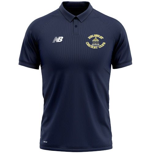 Helperby CC New Balance Polo Shirt Navy  Jnr