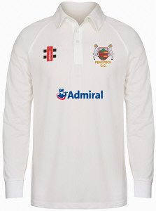 Pentyrch CC GN Matrix Cricket Shirt L/S Jnr