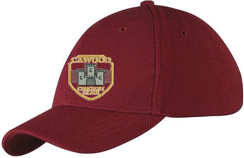 Cawood CC GN Maroon Cricket Cap