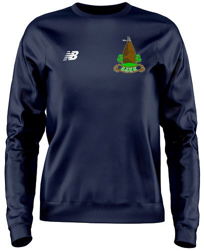 East Sutton Cricket Club New Balance Training Sweater Navy  Jnr