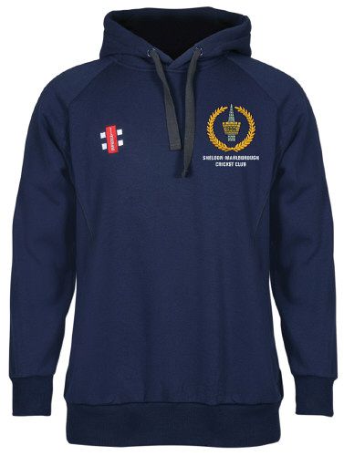 Sheldon Marlborough CC GN Navy Storm Hoody  Snr