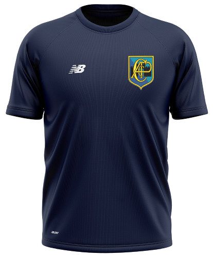 Annfield Plain CC New Balance Training Shirt Navy  Snr