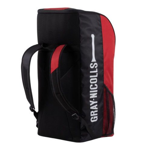 Gray Nicolls Team 150 Duffle Cricket Bag Black Red Back