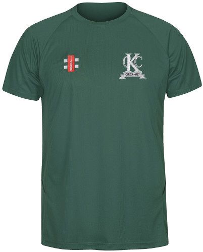 Kew CC GN Green Matrix SS Tee  Snr