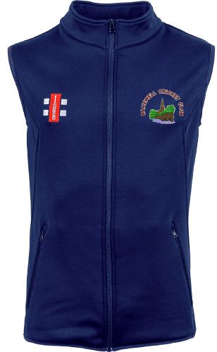 Bakewell Cricket Club GN Navy Fleece Bodywarmer  Snr