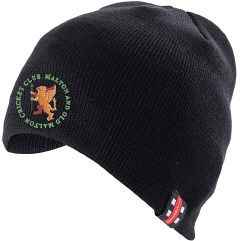 Malton & Old Malton CC GN Black Beanie
