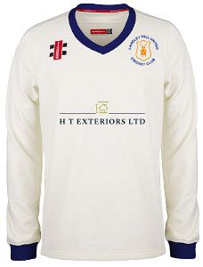 Langley Mill Cricket Club GN Pro Performance Navy Long Sleeve Sweater Snr