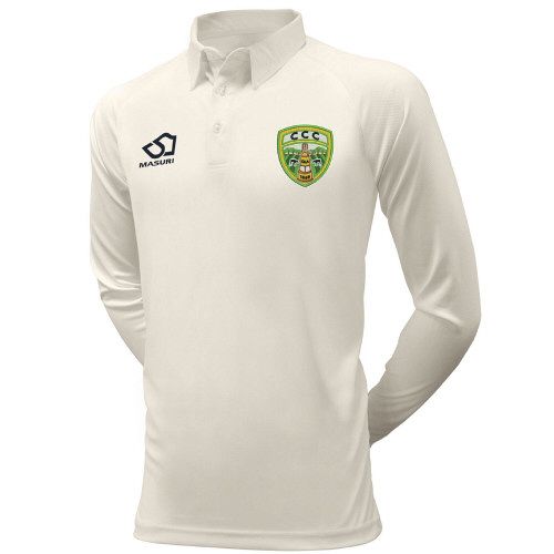 Calverton CC Masuri Cricket Playing Shirt L/S  Snr