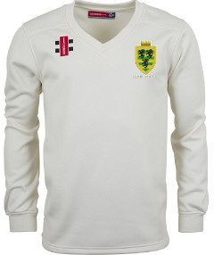 Eckington Cricket Club GN Pro Performance Plain L/S Sweater Snr