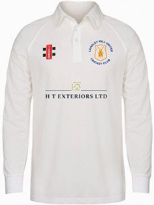 Langley Mill Cricket Club GN Matrix Cricket Shirt Long Sleeve Snr