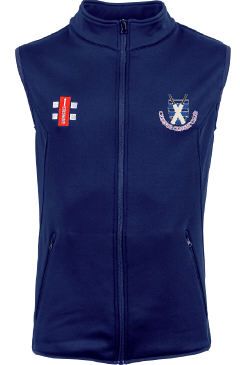 Codnor Cricket Club GN Navy Fleece Bodywarmer  Snr