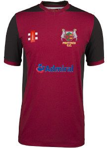 Pentyrch CC GN Pro P T20 Cricket Shirt SS Maroon  Jnr