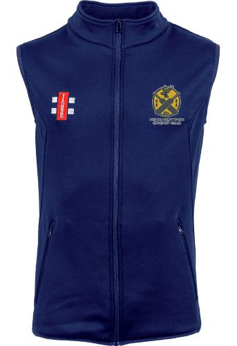 Normanby Park Cricket Club GN Navy Fleece Bodywarmer  Snr