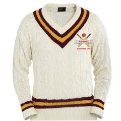 Harley CC Cable Knit Sweater Mar/Gold/Mar  Jnr