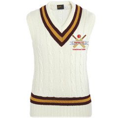Harley CC Cable Knit Slipover Mar/Gold/Mar  Snr