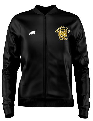 Quarndon Cricket Club New Balance Training Jacket Black  Jnr