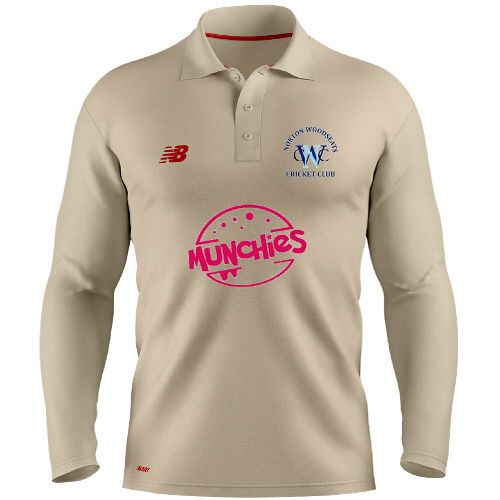 Norton Woodseats CC New Balance Long Sleeve Playing Shirt Jnr