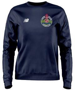 Linton Village Cricket Club New Balance Training Sweater Navy  Snr
