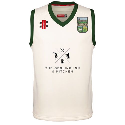 Lambley CC GN Pro Performance Green Slipover Jnr