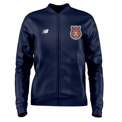 Apperknowle CC New Balance Training Jacket Navy  Snr