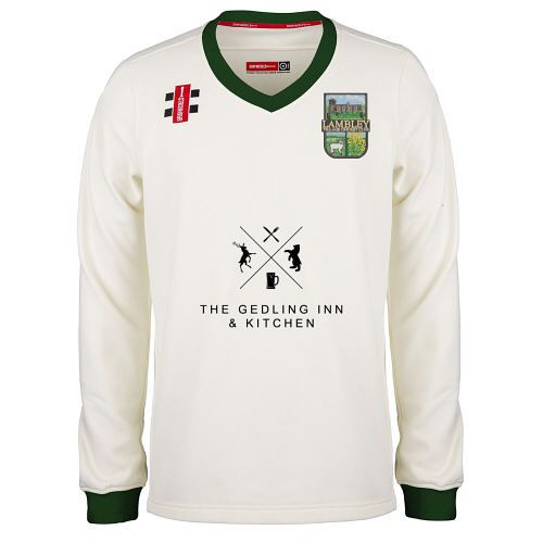 Lambley CC GN Pro Performance Green L/S Sweater Snr