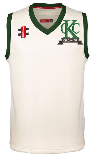 Kew CC GN Pro Performance Green Slipover Snr