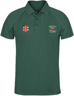 Springview CC GN Green Matrix Polo Shirt  Jnr