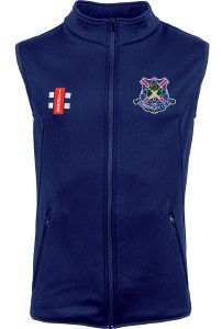 Kimberley Institute Cricket Club GN Navy Fleece Bodywarmer Snr