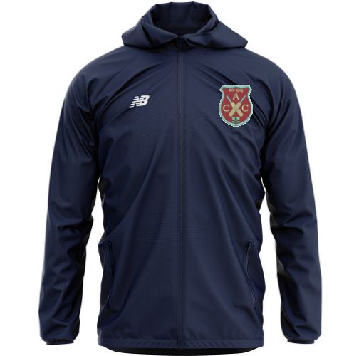 Apperknowle CC New Balance Rain Jacket Navy  Jnr