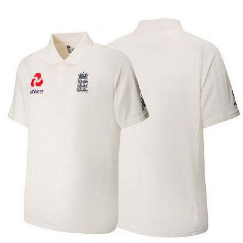 2019/20 England New Balance Test Cricket Shirt Snr