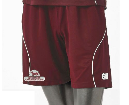 Ewhurst CC GM Maroon Training Short   Snr